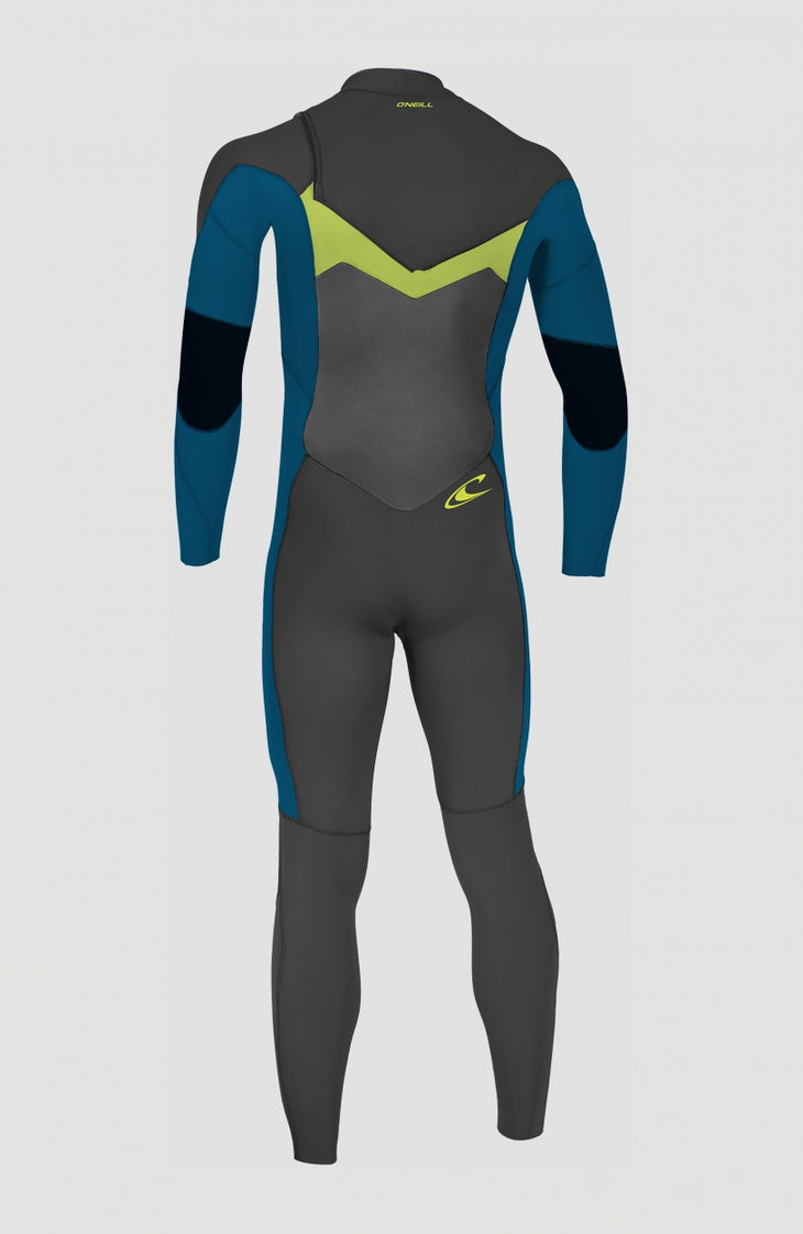 Ninja 5/4mm Chest Zip Full Wetsuit | Black