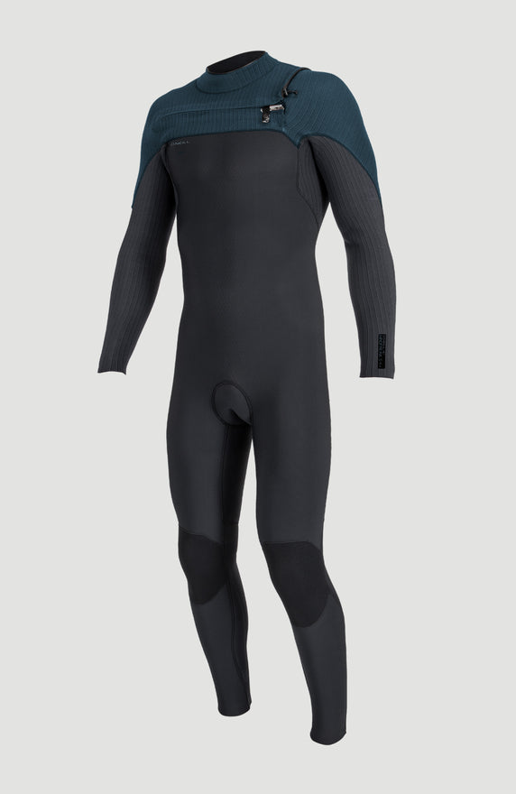 Blueprint Windfreak 5/4mm Chest Zip Full Wetsuit | BLACK/CADET BLUE