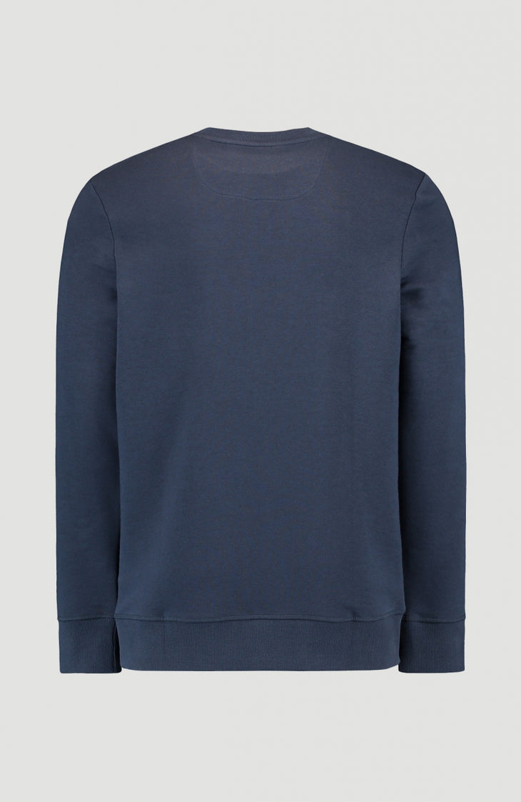 Sweat Triple Stack Crew | Ink Blue -A