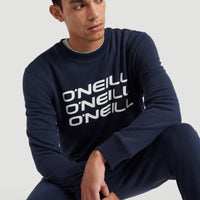 Sweat Triple Stack Crew | Ink Blue -A