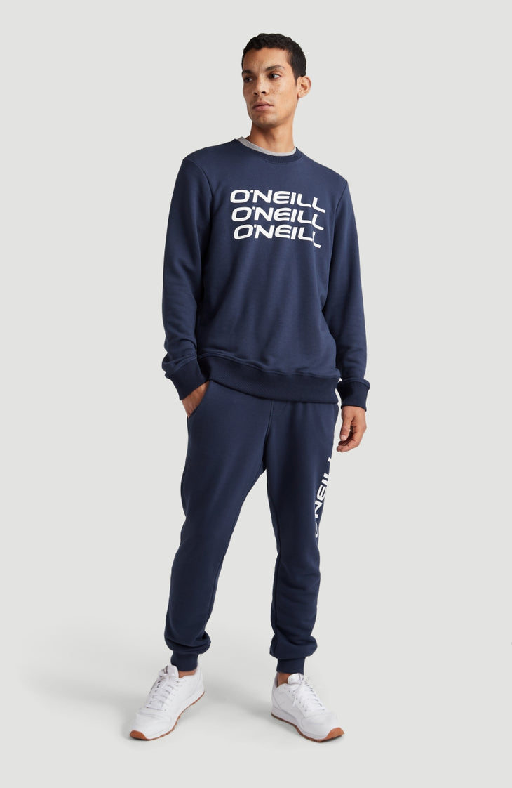 Sweat Triple Stack Crew | Ink Blue -A