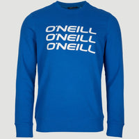 Sweat Triple Stack Crew | Victoria Blue -A