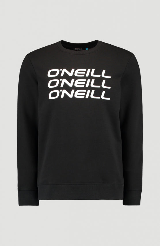 Sweat Triple Stack Crew | BlackOut - A