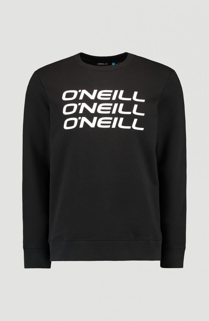 Sweat Triple Stack Crew | BlackOut - A