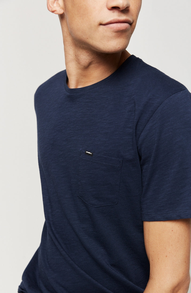 Tee-Shirt Jack's Base Regular Fit Crew | Ink Blue -A