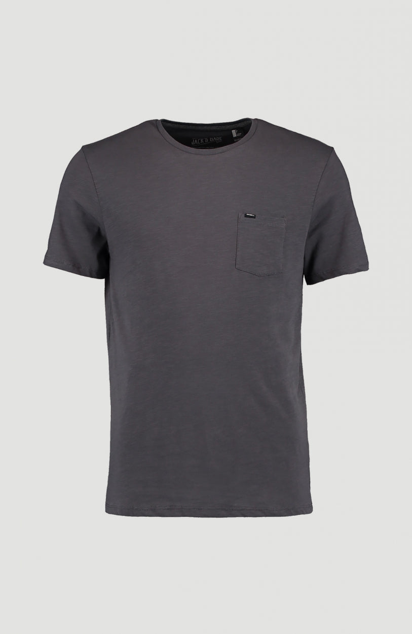 Tee-Shirt Jack's Base Regular Fit Crew | Asphalt - A