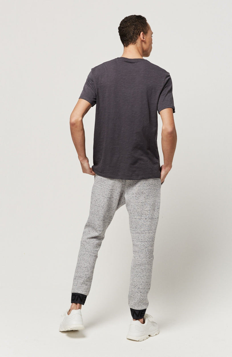 Tee-Shirt Jack's Base Regular Fit Crew | Asphalt - A