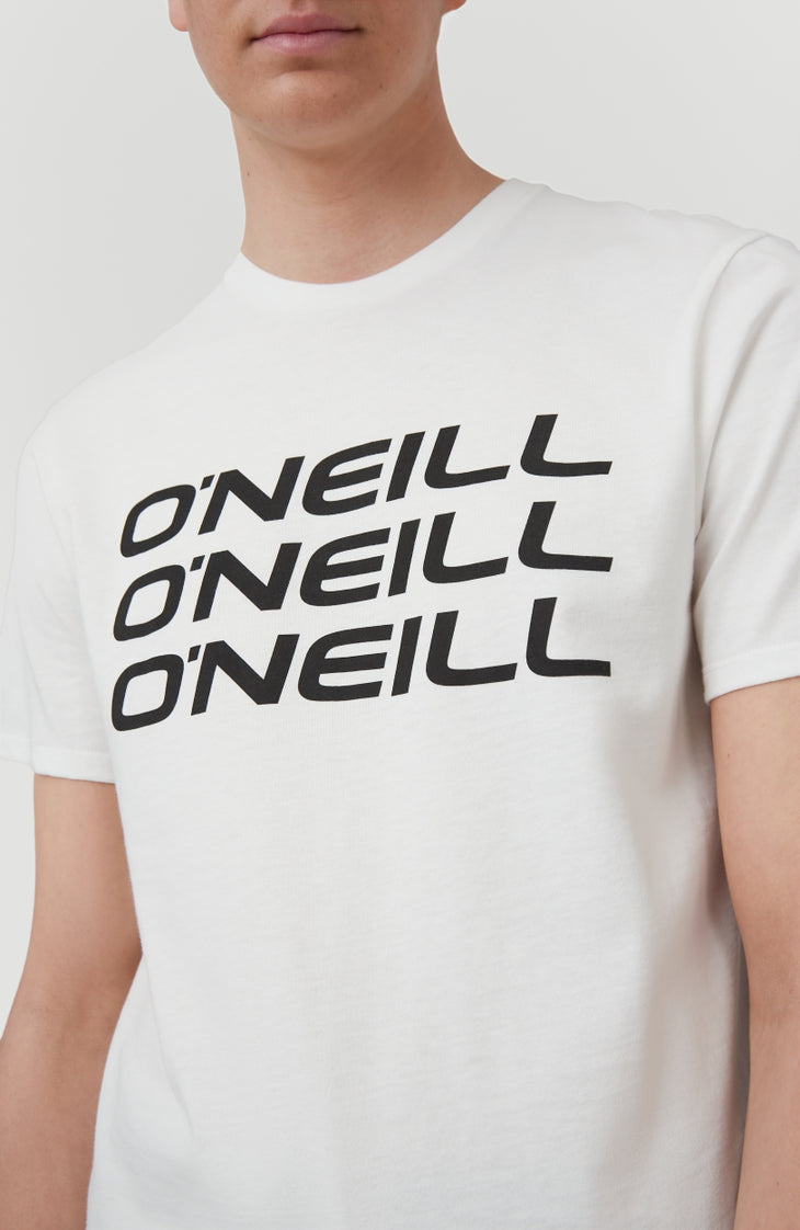 Tee-Shirt Triple Stack | Powder White