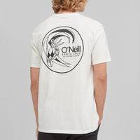 Tee-Shirt Circle Surfer | Powder White