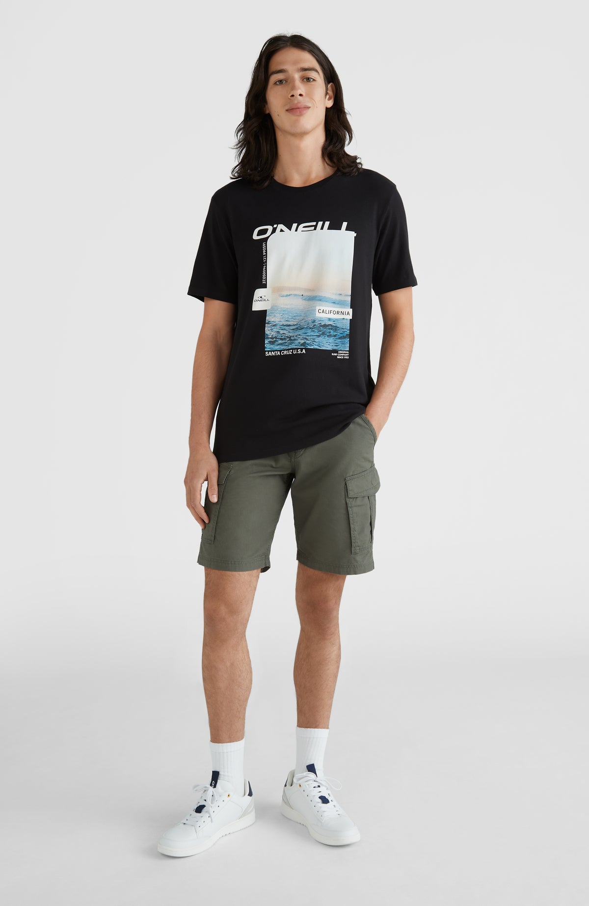 Short Beach Break Cargo | Military Green -A