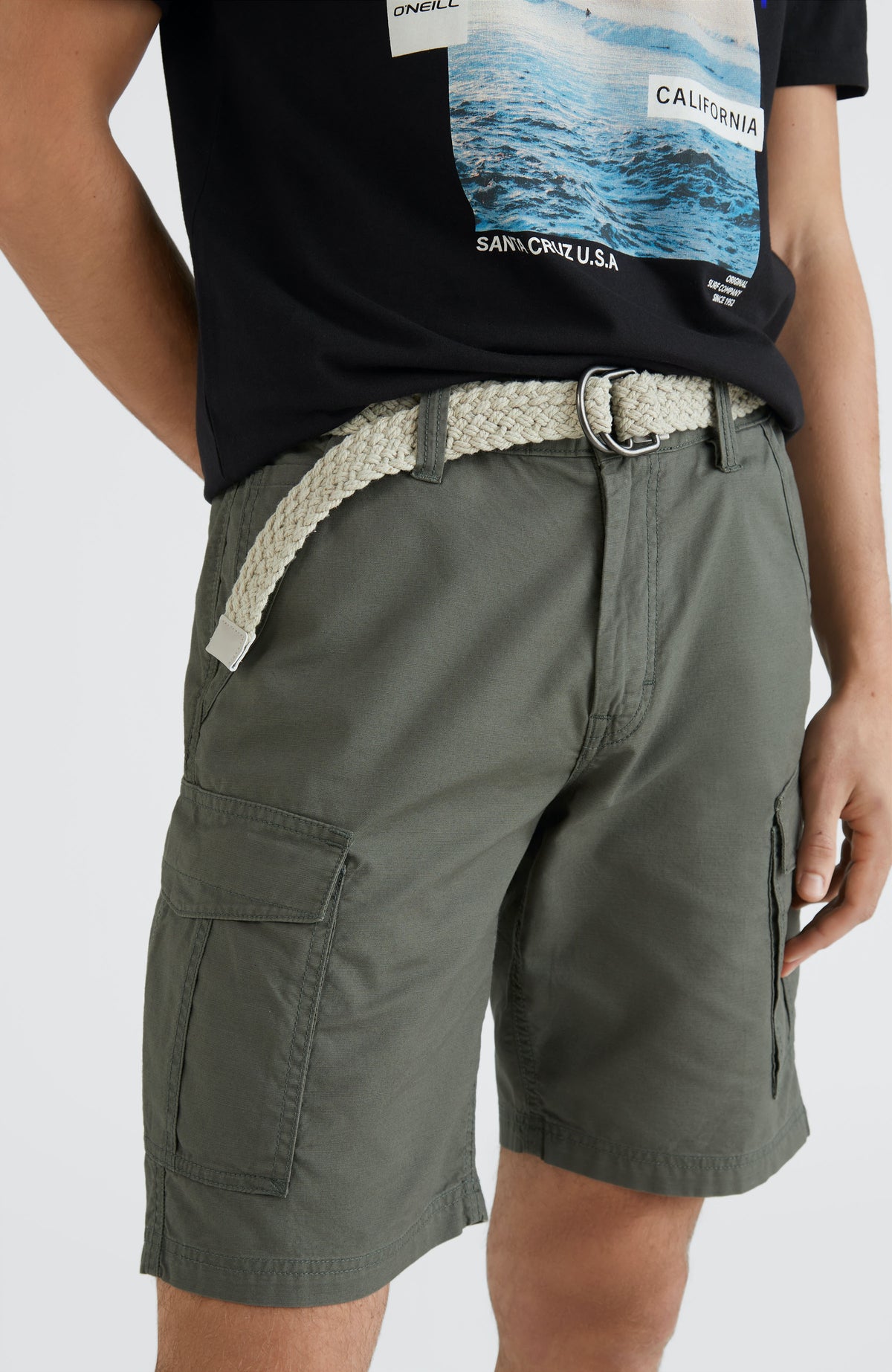 Short Beach Break Cargo | Military Green -A