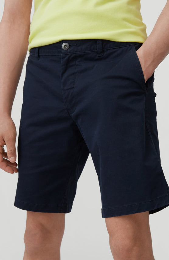 Short Friday Night Chino | Ink Blue -A