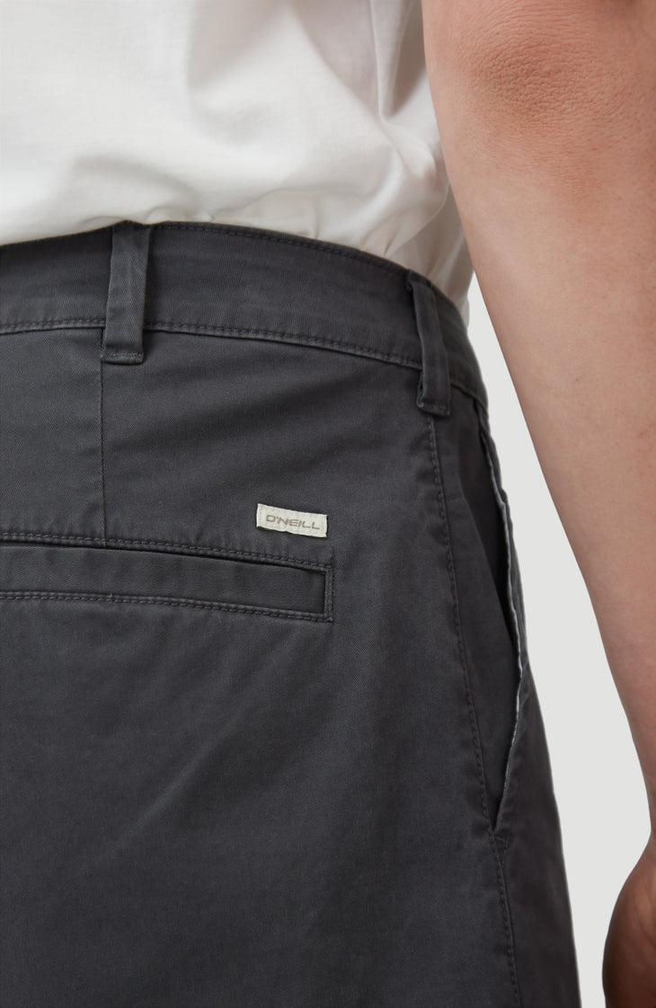 Short Friday Night Chino | Asphalt - A