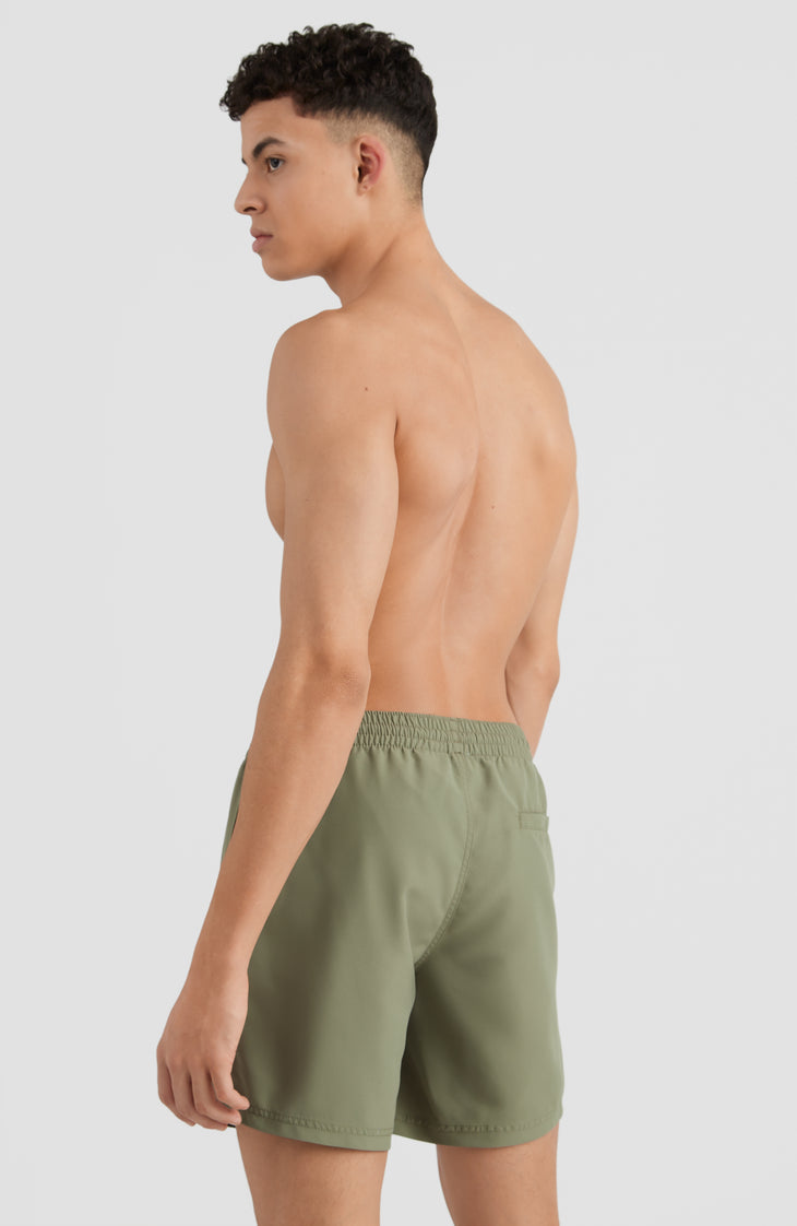 Short De Bain Cali | Deep Lichen Green