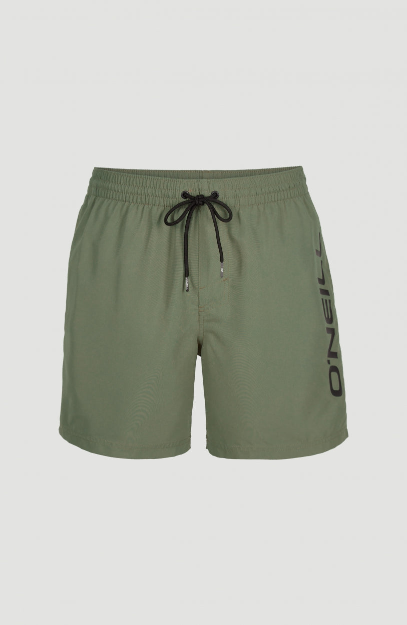 Short De Bain Cali | Deep Lichen Green
