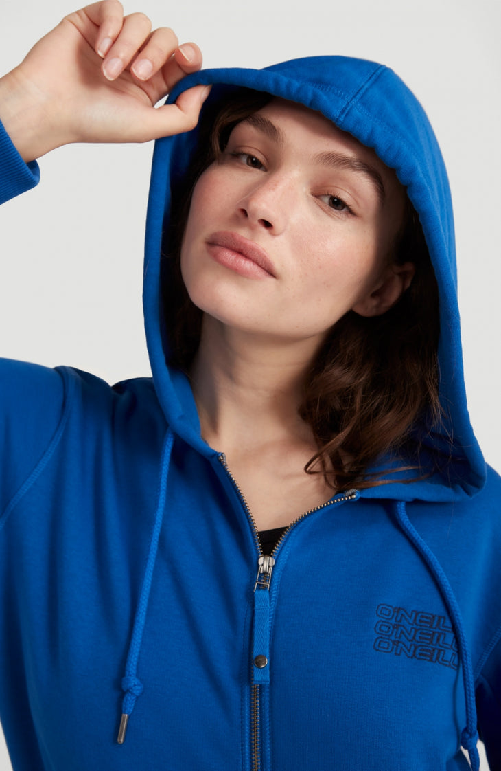 Sweat Triple Stack Full Zip | Ocean Blue