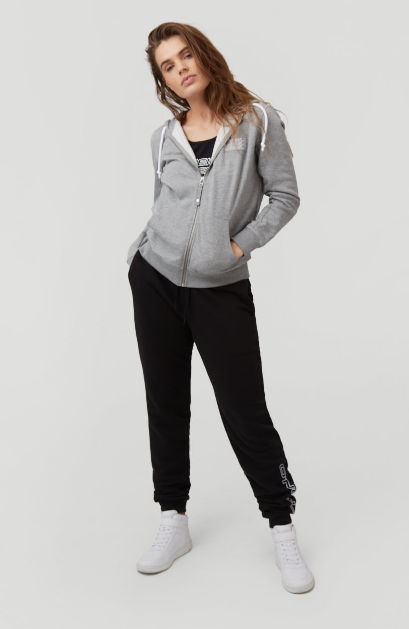 Sweat Triple Stack Full Zip | Silver Melee -A