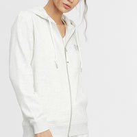 Sweat Triple Stack Full Zip | White Melee
