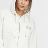 Sweat Triple Stack Full Zip | White Melee