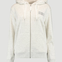 Sweat Triple Stack Full Zip | White Melee