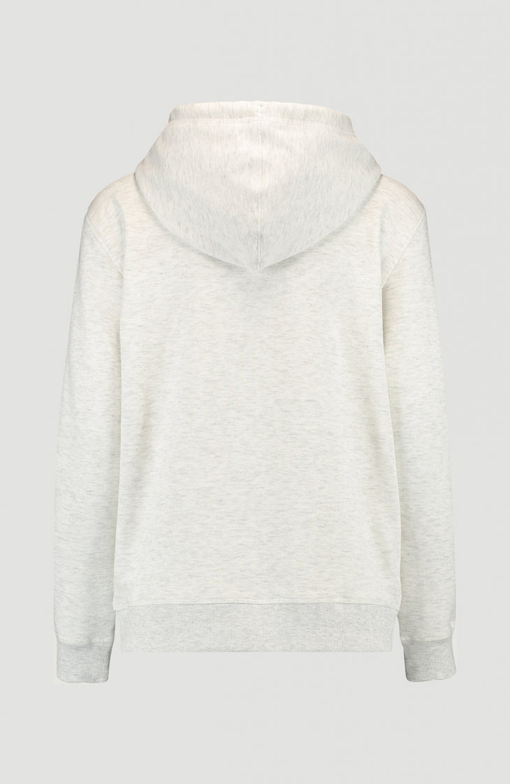 Sweat Triple Stack Full Zip | White Melee