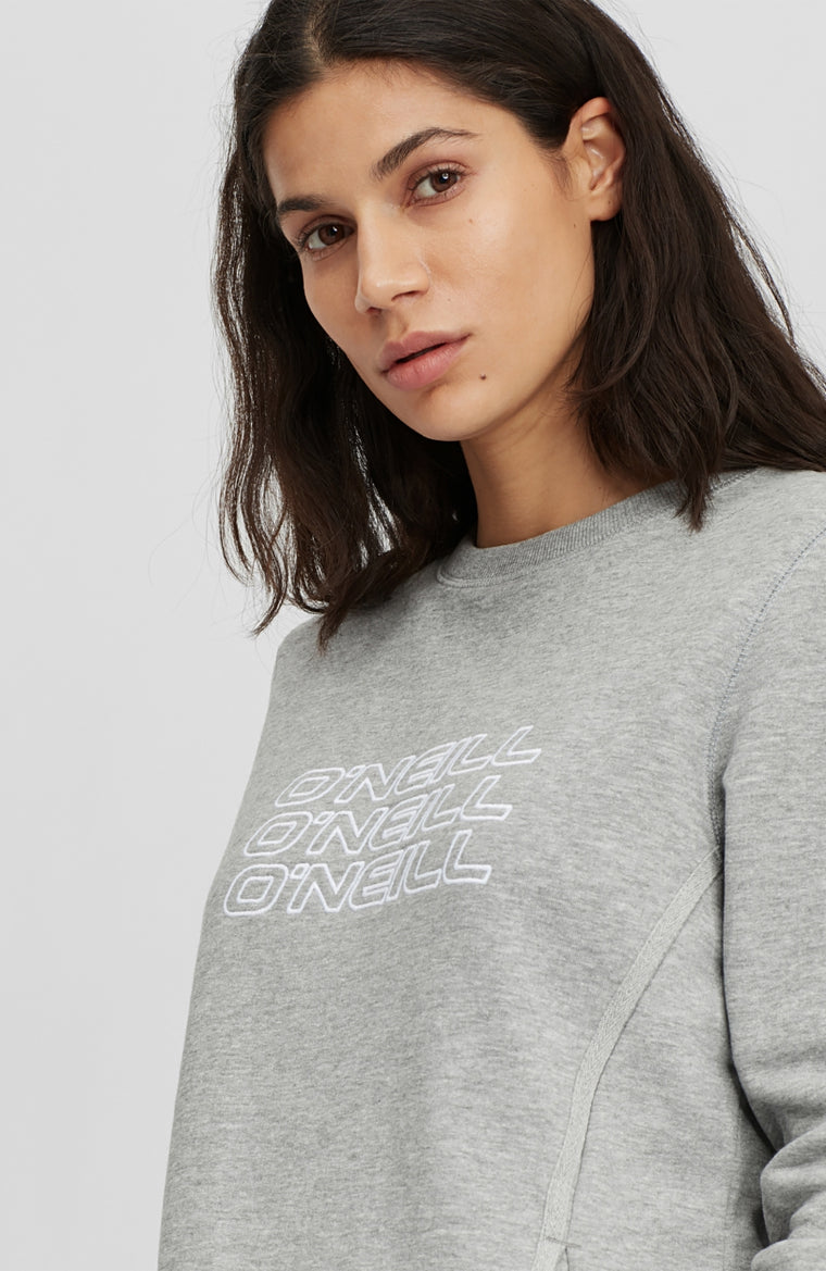 Sweat O'Neill Triple Stack Crew | Silver Melee -A