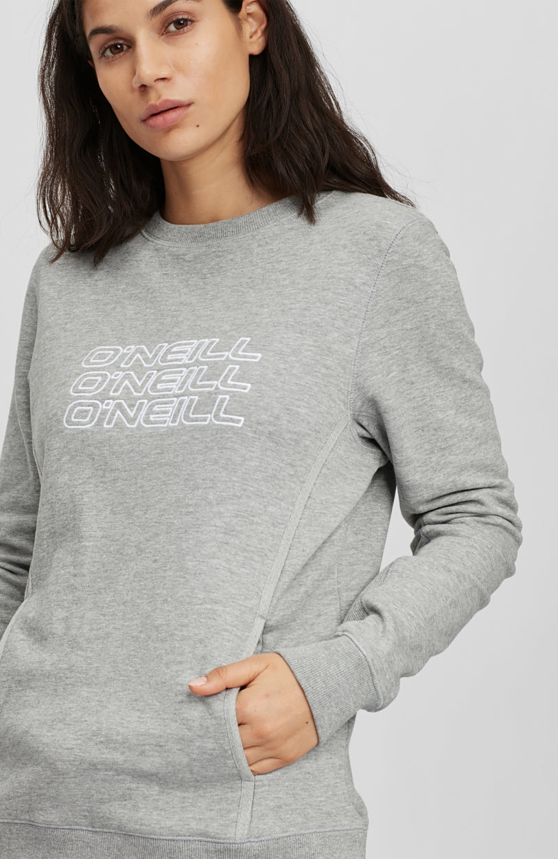 Sweat O'Neill Triple Stack Crew | Silver Melee -A
