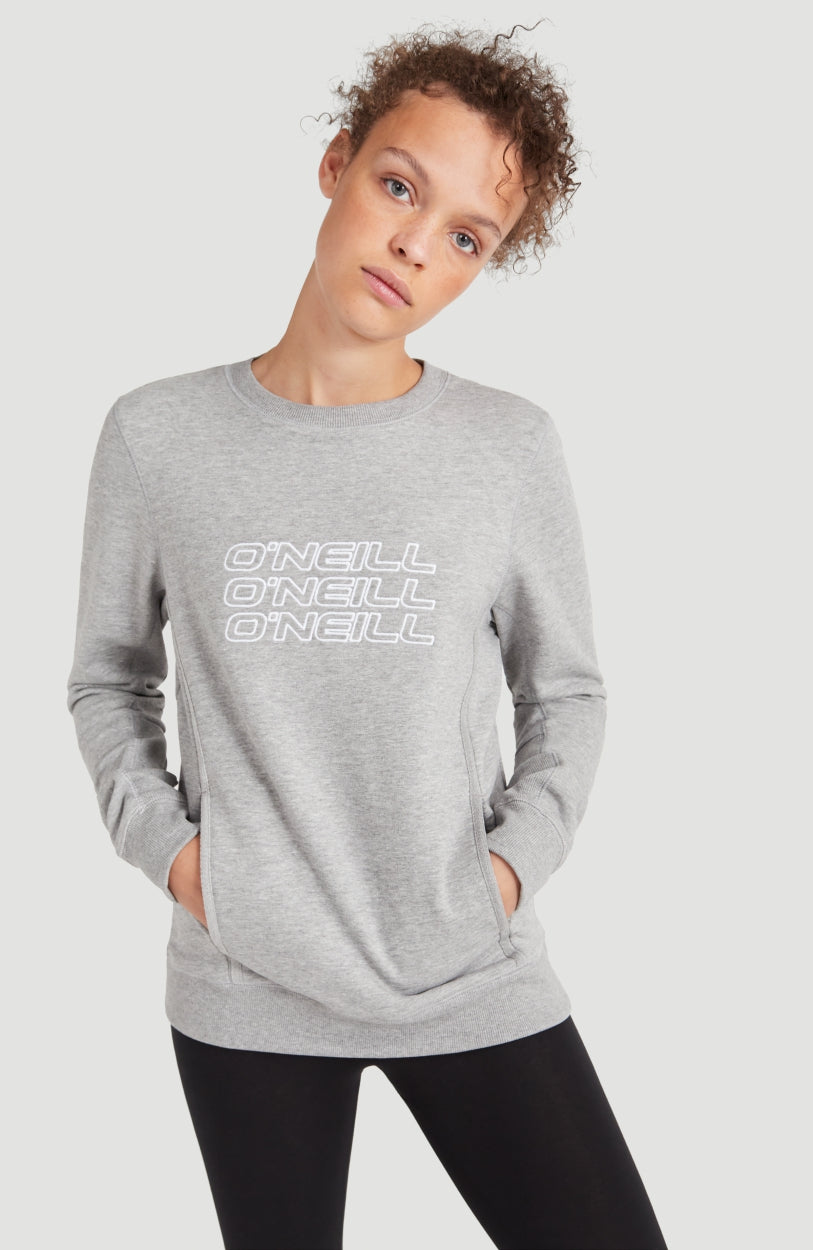 Sweat O'Neill Triple Stack Crew | Silver Melee -A