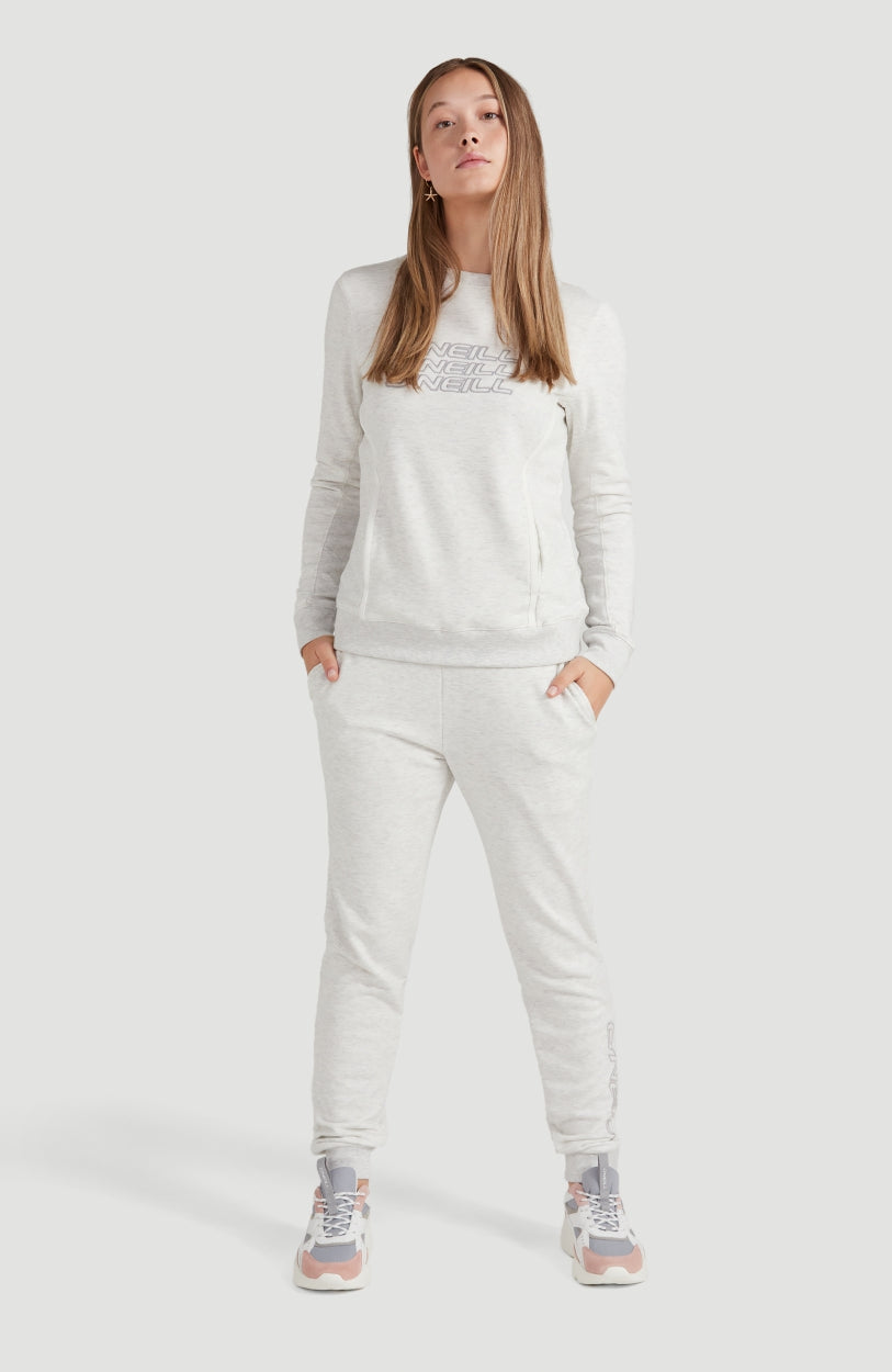 Sweat O'Neill Triple Stack Crew | White Melee