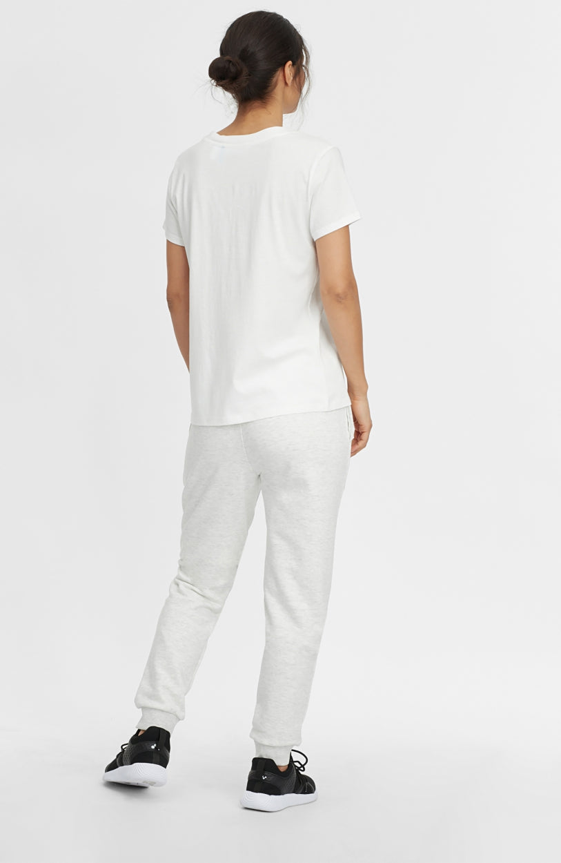 Tee-Shirt Triple Stack V-Neck | Powder White