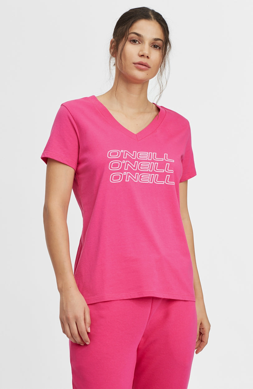 Tee-Shirt Triple Stack V-Neck | Cabaret -A