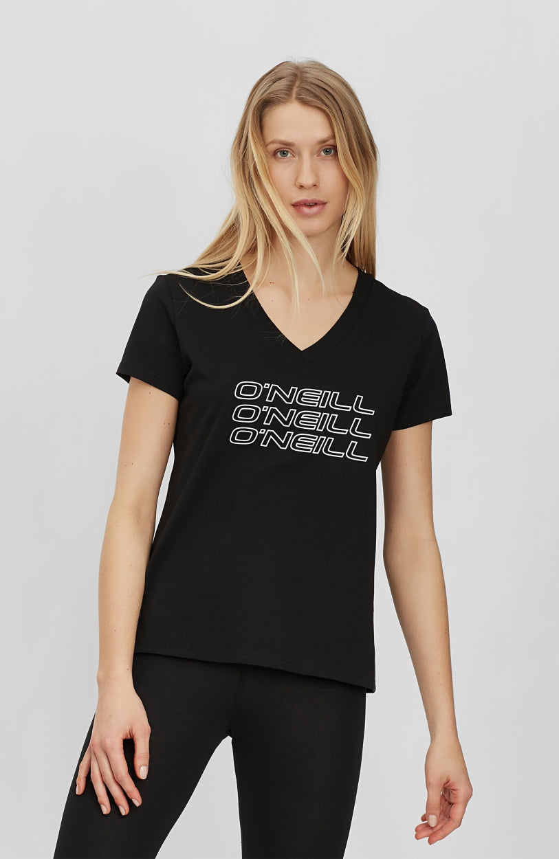 Tee-Shirt Triple Stack V-Neck | BlackOut - A