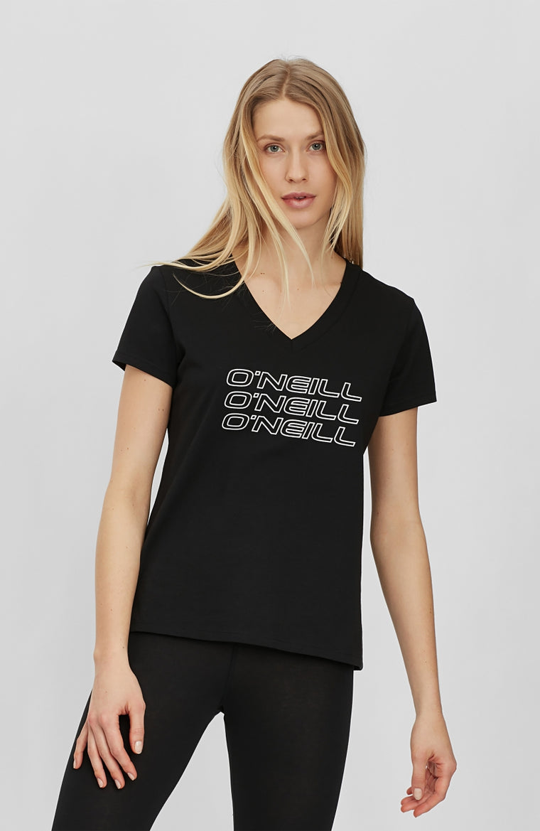 Tee-Shirt Triple Stack V-Neck | BlackOut - A