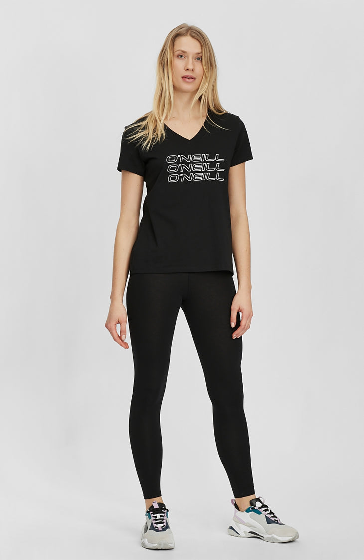 Tee-Shirt Triple Stack V-Neck | BlackOut - A