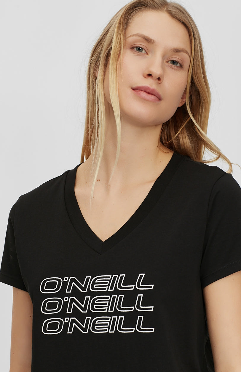 Tee-Shirt Triple Stack V-Neck | BlackOut - A