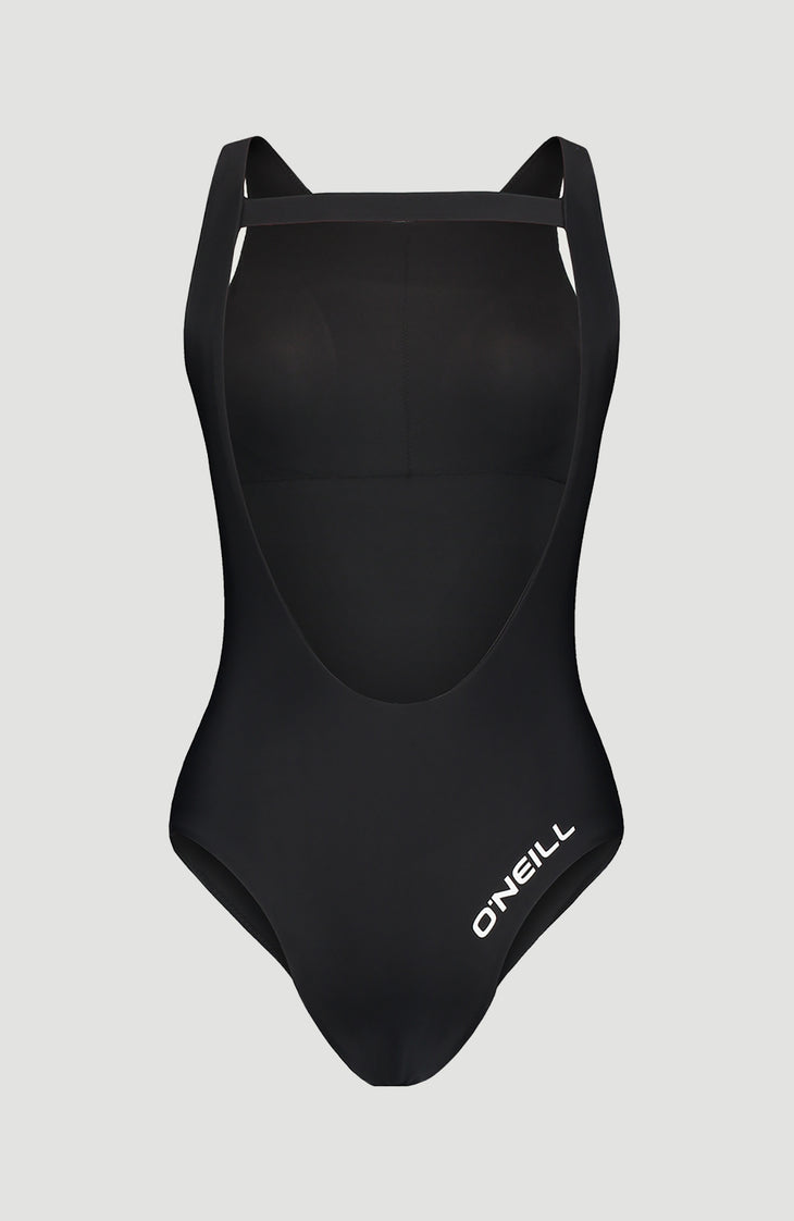 Maillot De Bain Logo High Neck | Black Out