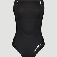 Maillot De Bain Logo High Neck | Black Out
