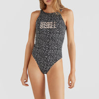 Maillot De Bain Logo High Neck | Black AO 4