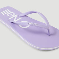 Tongs à logo Profile | Purple Rose