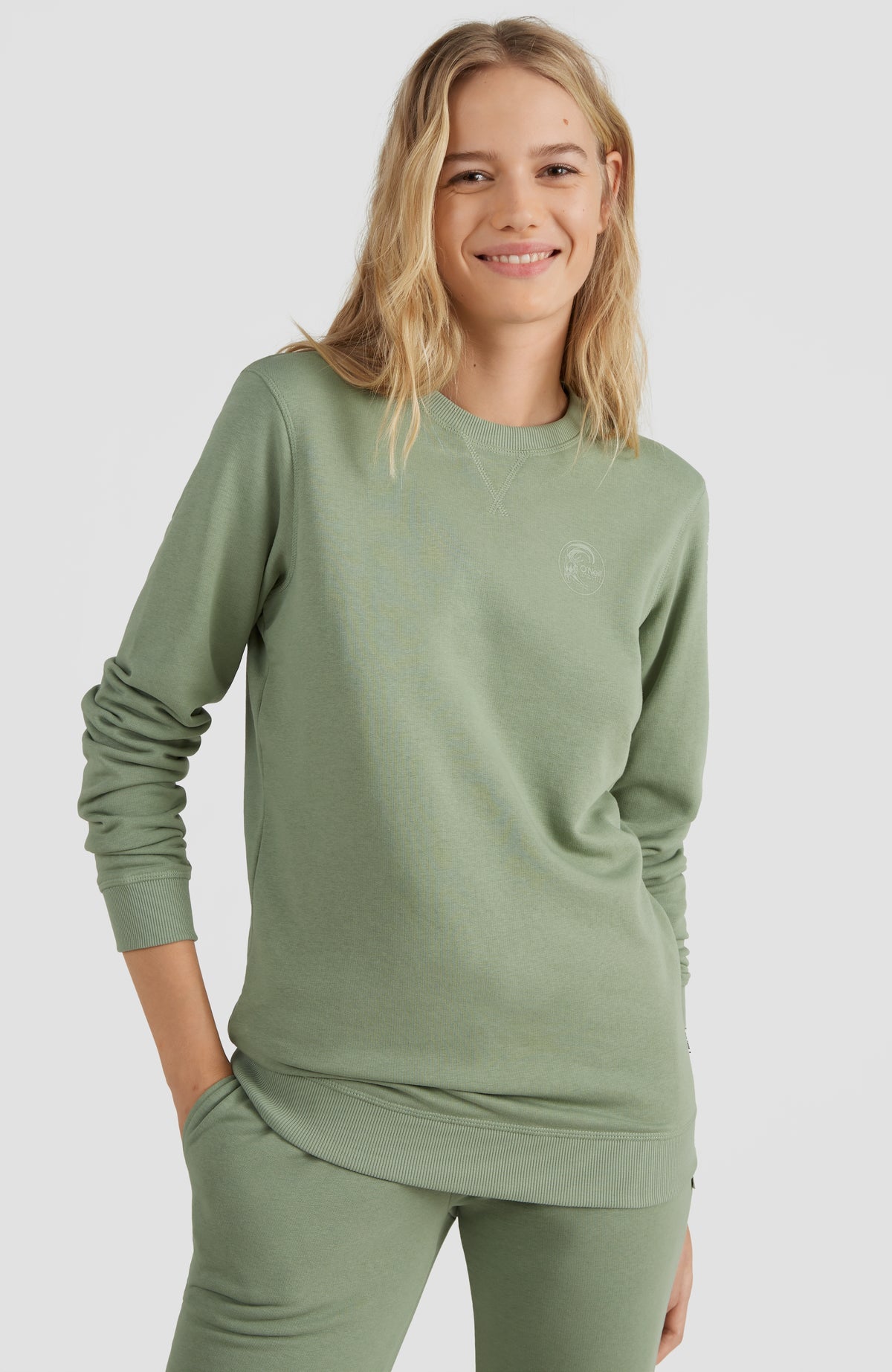 Circle Surfer Crew Sweatshirt | Lily Pad