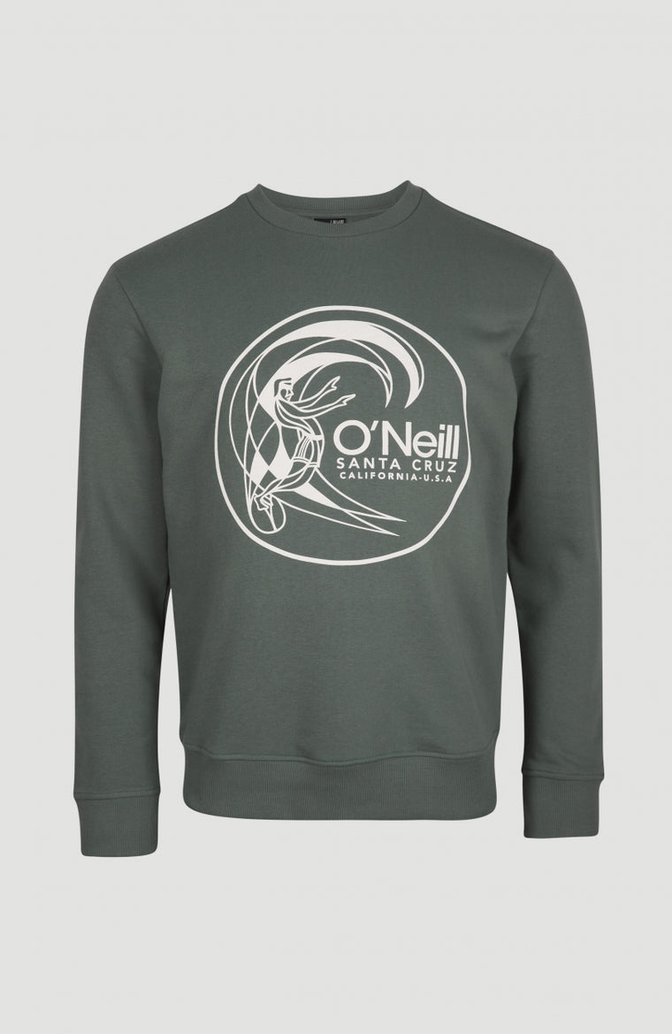 Sweat Circle Surfer Crew | Balsam Green