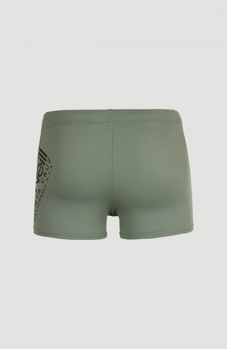 Maillot De Bain Cali | Deep Lichen Green