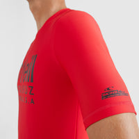 Lycra Manches Courtes Cali | High Risk Red