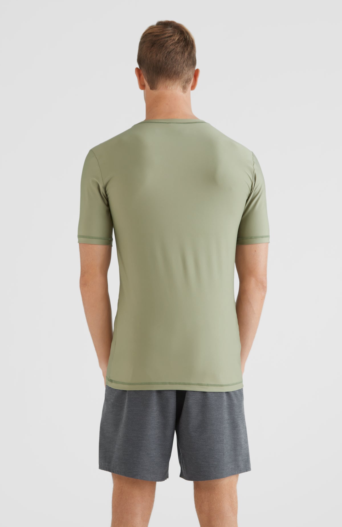 Lycra Manches Courtes Cali | Deep Lichen Green