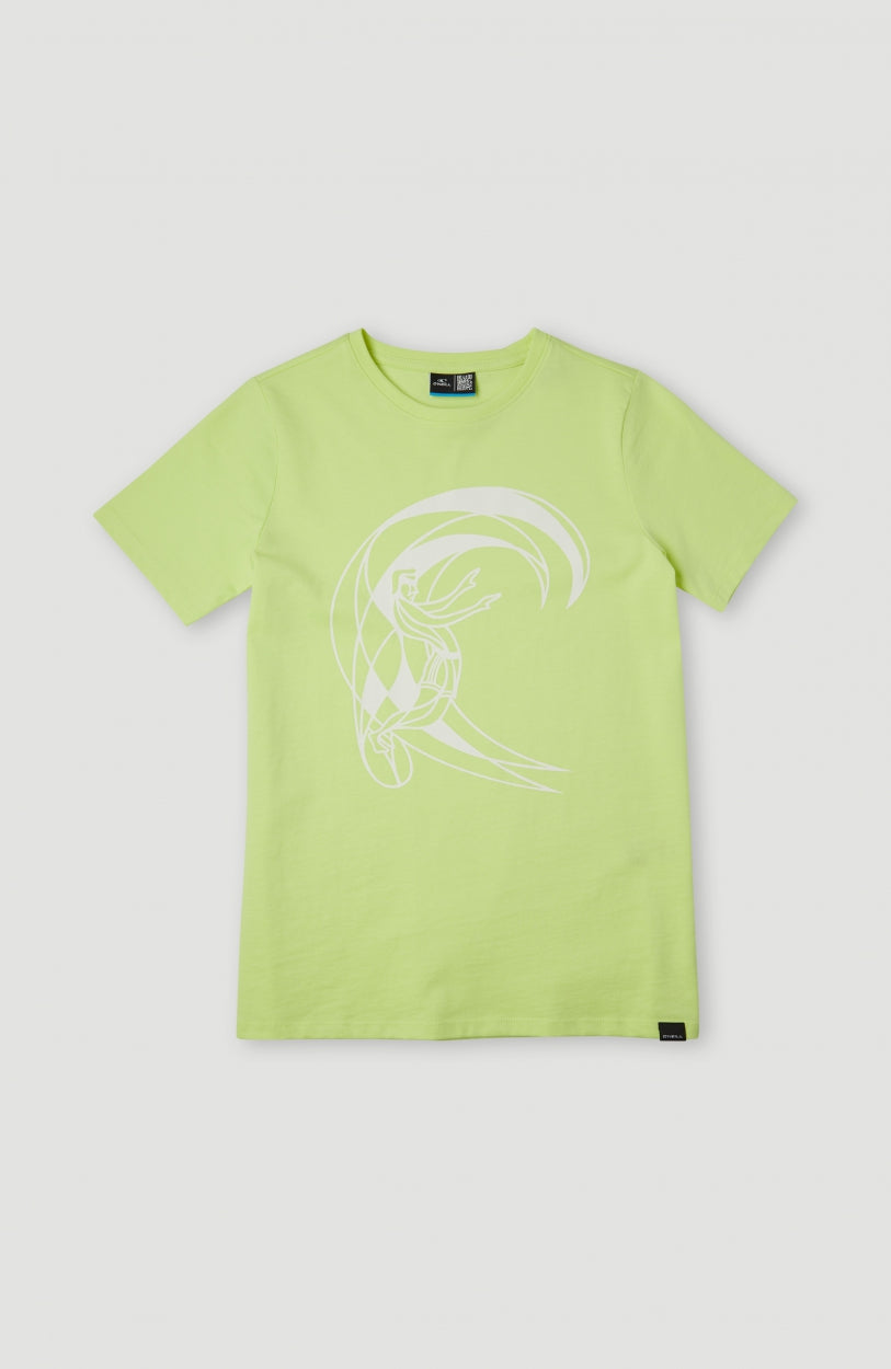 Tee-Shirt Circle Surfer | Sunny Lime