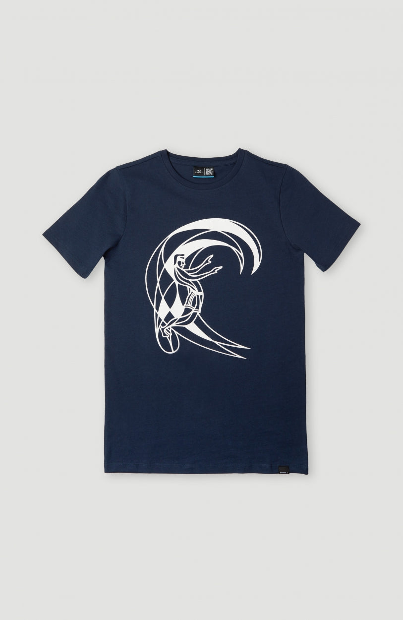 Tee-Shirt Circle Surfer | Ink Blue
