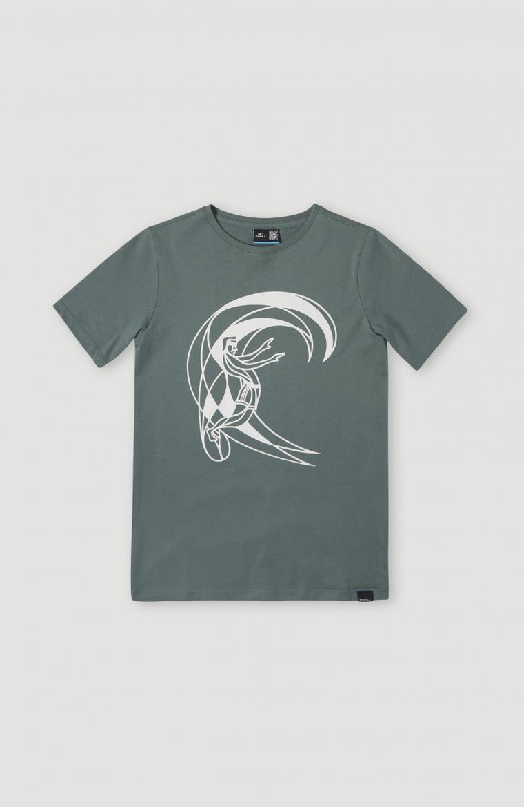 Tee-Shirt Circle Surfer | Balsam Green