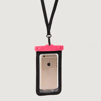 Smartphone Case | Black and Light Pink